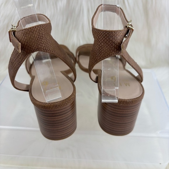MIX NO.6 SUEDE HELLS SANDALS WOMANS SIZE 8.5 - Picture 4 of 7